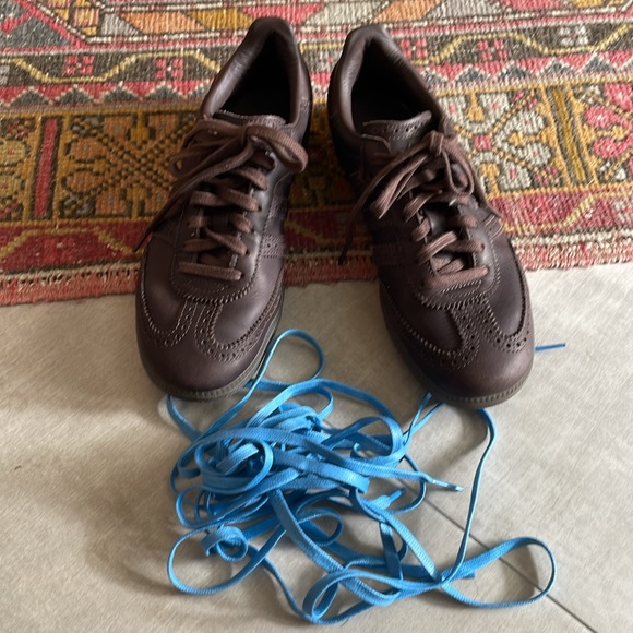🦃 ADIDAS SAMBA BROGUE BROWN 🦃 - Picture 5 of 6